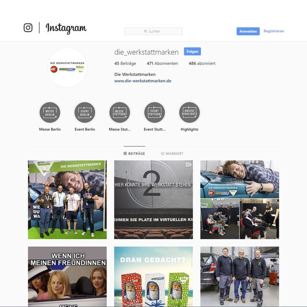 Systemzentrale - Instagram