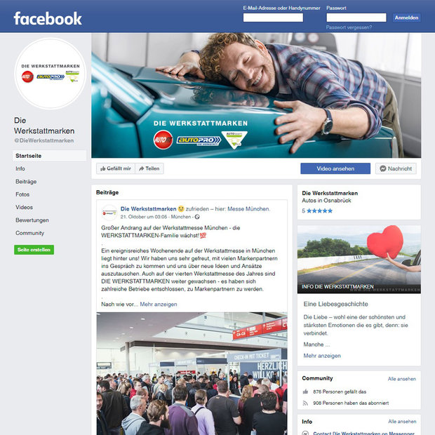 Systemzentrale - Facebook"Die Werkstattmarken"